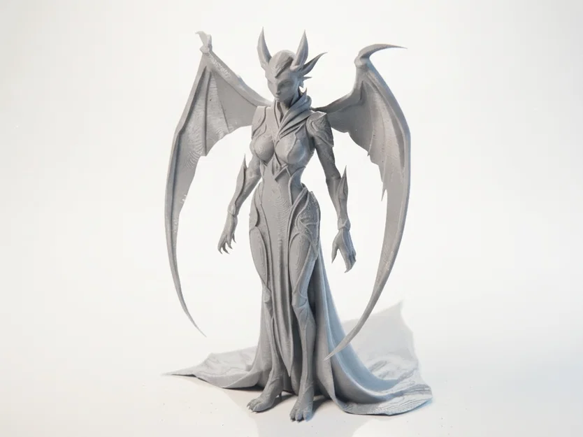 Mô hình Nữ hoàng Quỷ Fantasy - Tượng 3D sưu tầm siêu chi tiết - Image 1