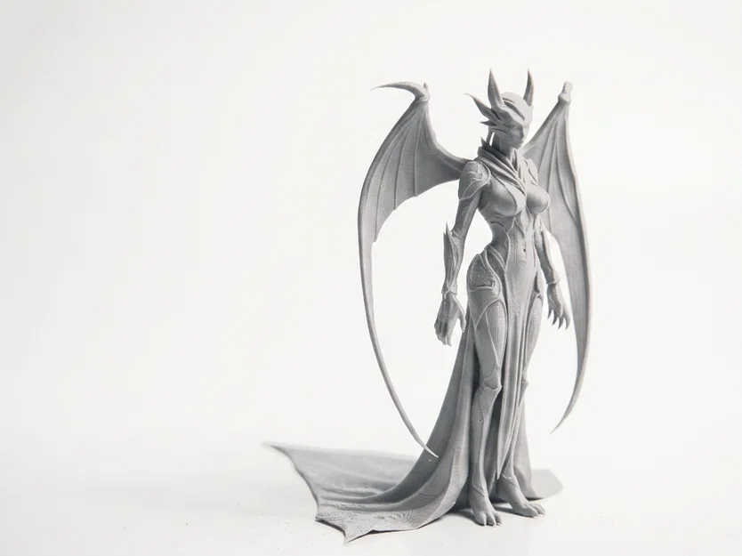 Mô hình Nữ hoàng Quỷ Fantasy - Tượng 3D sưu tầm siêu chi tiết - Image 2