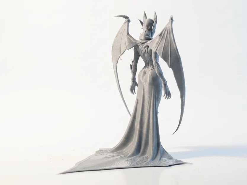 Mô hình Nữ hoàng Quỷ Fantasy - Tượng 3D sưu tầm siêu chi tiết - Image 3
