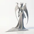 Mô hình Nữ hoàng Quỷ Fantasy - Tượng 3D sưu tầm siêu chi tiết - Thumbnail 3