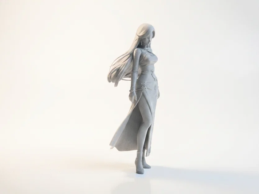 Mô hình 3D Nữ Nhân Mặc Váy Rồng - Dragon Dress Lady Fantasy Figurine - Image 2