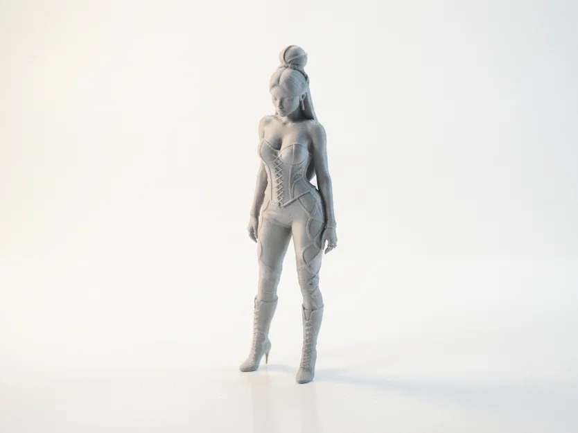 Mô hình tượng nữ nhân vật Dominatrix 3D in ấn - Image 1