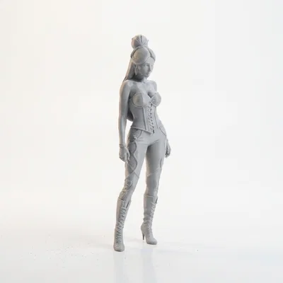 Mô hình tượng nữ nhân vật Dominatrix 3D in ấn