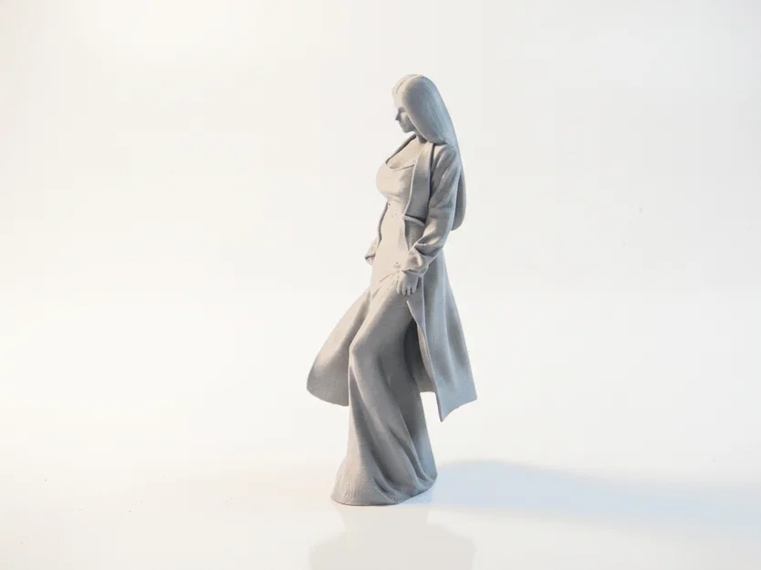 Mô hình tượng quý cô thanh lịch - Tượng nữ nhân in 3D - Image 1