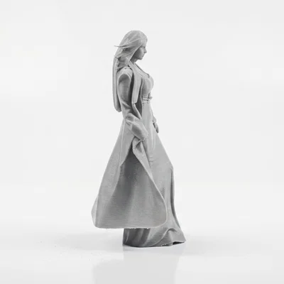 Mô hình tượng quý cô thanh lịch - Tượng nữ nhân in 3D