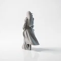 Mô hình tượng quý cô thanh lịch - Tượng nữ nhân in 3D - Thumbnail 4