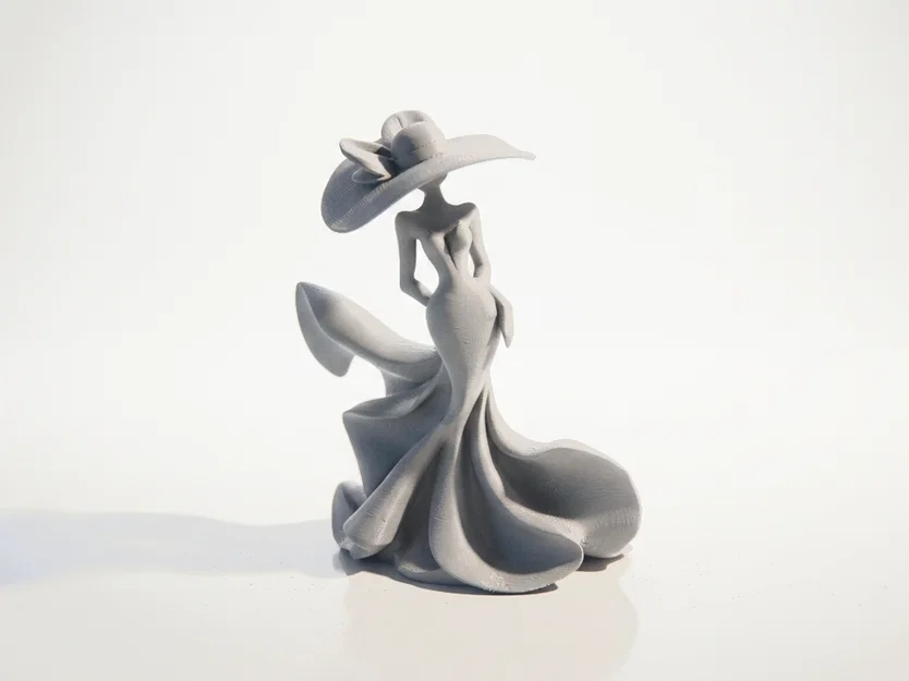 Mô hình tượng người phụ nữ thanh lịch - Tệp STL in 3D - Image 1
