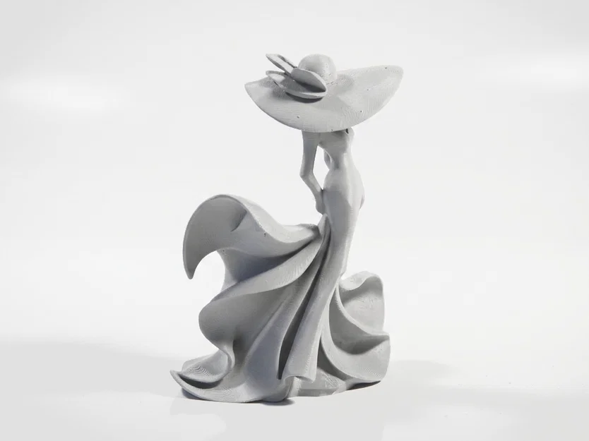 Mô hình tượng người phụ nữ thanh lịch - Tệp STL in 3D - Image 2