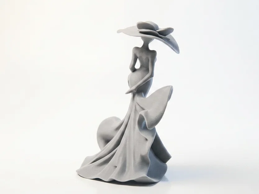Mô hình tượng người phụ nữ thanh lịch - Tệp STL in 3D - Image 3