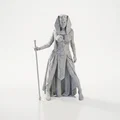 Mô hình 3D Nữ hoàng Ai Cập - Tượng nhân vật nữ in 3D - Thumbnail 1