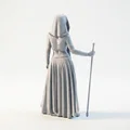 Mô hình 3D Nữ hoàng Ai Cập - Tượng nhân vật nữ in 3D - Thumbnail 3