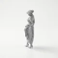 Mô hình tượng nữ quý cô thanh lịch - File 3D in ấn - Thumbnail 4