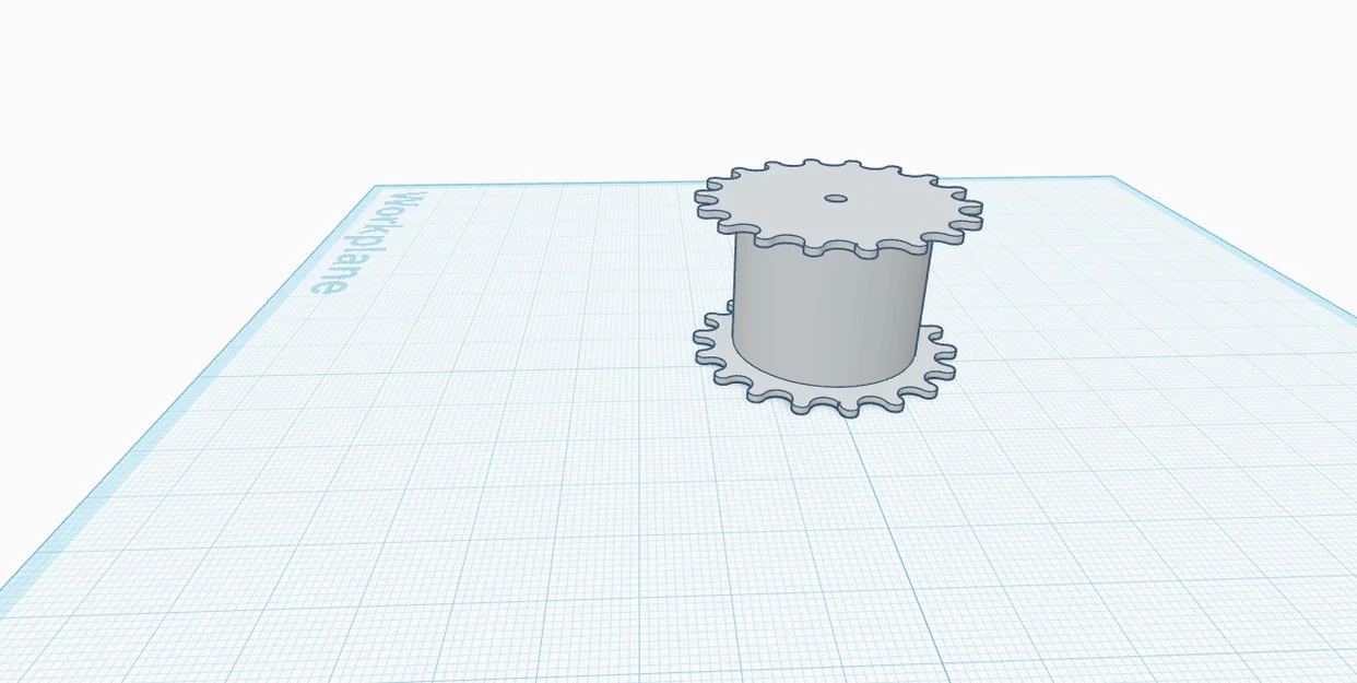 File in 3D bánh răng chủ động (drive sprocket) Panzer 1/16 - Image 1