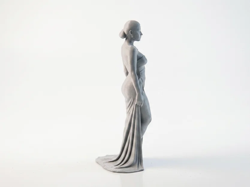 Mô hình Figurine Quý cô thanh lịch in 3D - Image 3