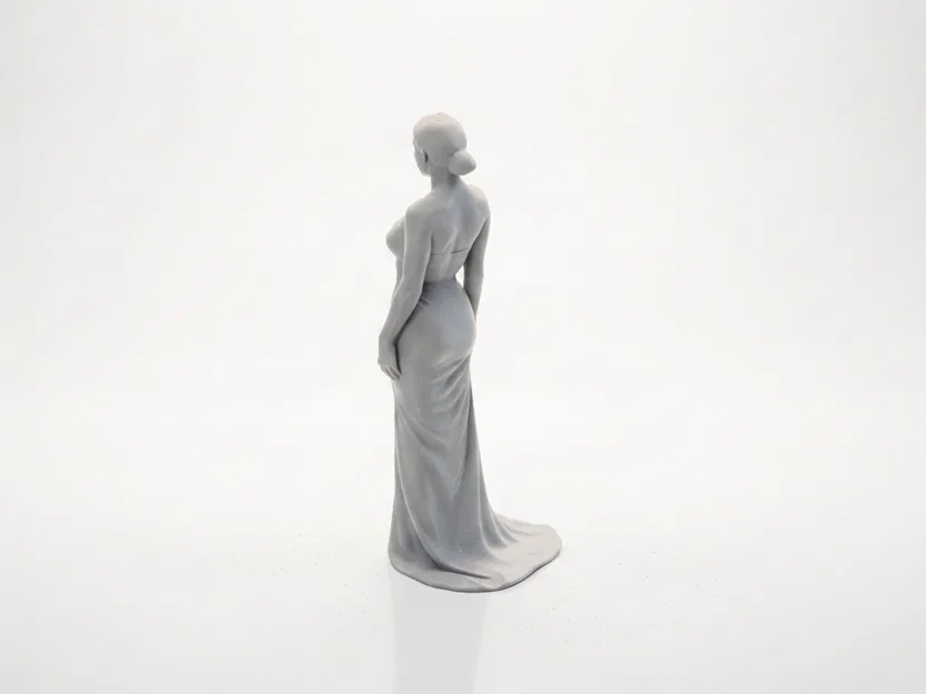 Mô hình Figurine Quý cô thanh lịch in 3D - Image 4