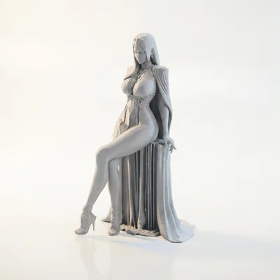 Tượng Nữ Thần Thanh Lịch - Mẫu 3D In Ấn Đẹp Mắt