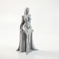 Tượng Nữ Thần Thanh Lịch - Mẫu 3D In Ấn Đẹp Mắt - Thumbnail 2