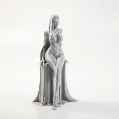 Tượng Nữ Thần Thanh Lịch - Mẫu 3D In Ấn Đẹp Mắt