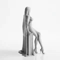 Tượng Nữ Thần Thanh Lịch - Mẫu 3D In Ấn Đẹp Mắt - Thumbnail 3