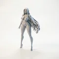 Mô hình 3D Nữ Chiến Binh Elf Trong Trang Phục Bodysuit - Thumbnail 1