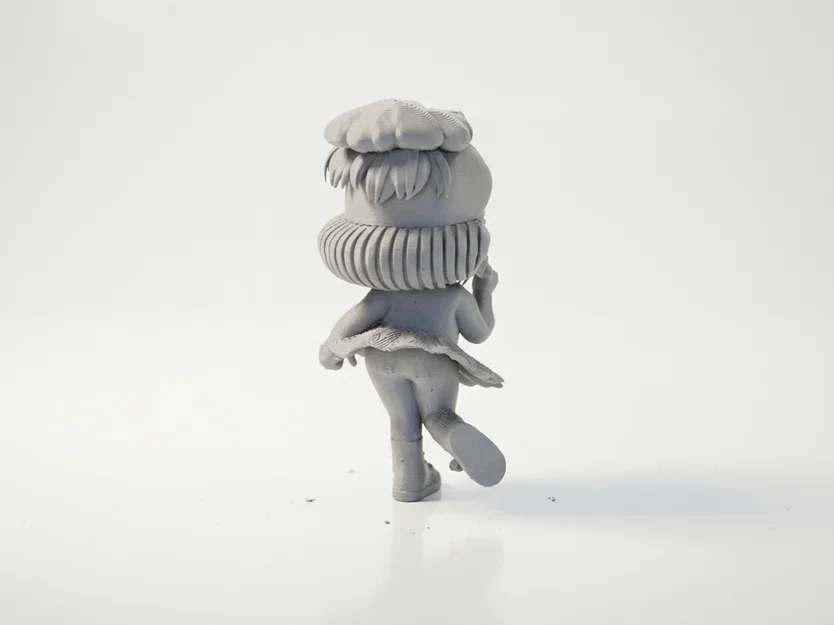 Mô hình nhân vật nữ FU Girl độc đáo để in 3D - Image 3