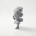 Mô hình nhân vật nữ FU Girl độc đáo để in 3D - Thumbnail 4