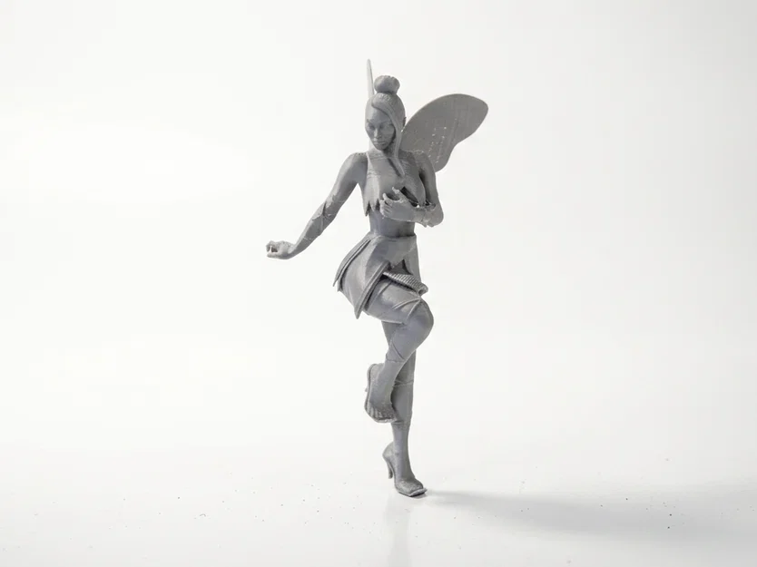 Mô hình 3D nàng tiên Fantasy - Fairy Lady Printable - Image 1