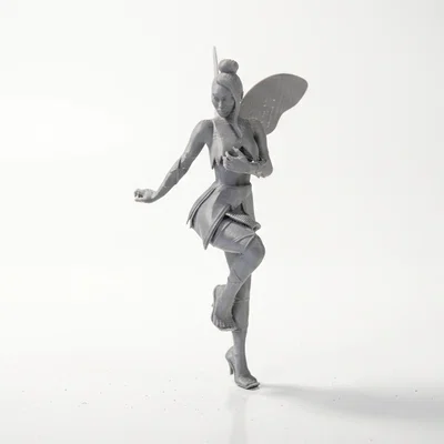 Mô hình 3D nàng tiên Fantasy - Fairy Lady Printable