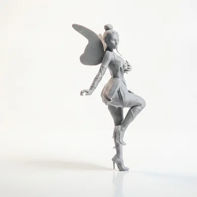 Mô hình 3D nàng tiên Fantasy - Fairy Lady Printable