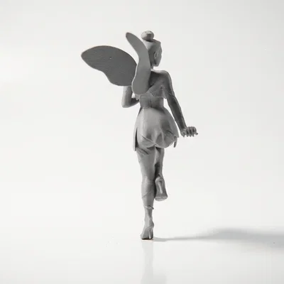 Mô hình 3D nàng tiên Fantasy - Fairy Lady Printable