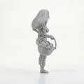 Mô hình 3D nhân vật cô gái nông thôn in 3D (Farm Girl Figurine) - Thumbnail 3