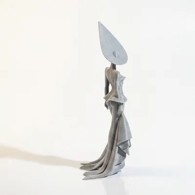 Mô hình tượng quý cô đội nón kiểu cách - File STL in 3D