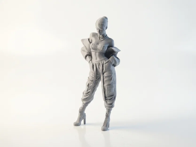 Mô Hình Tượng Nhân Vật Nữ Fashion Icon 3D Printable - Image 1