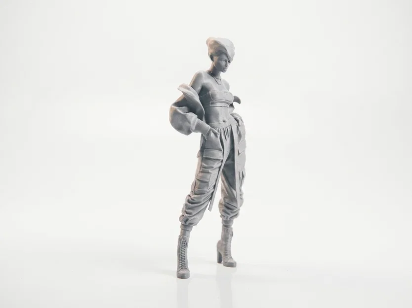 Mô Hình Tượng Nhân Vật Nữ Fashion Icon 3D Printable - Image 2