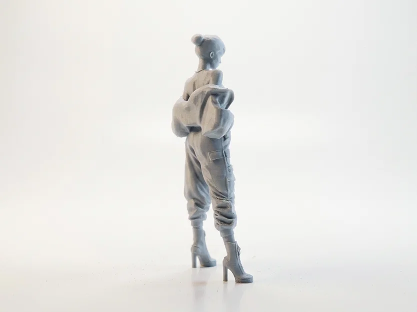 Mô Hình Tượng Nhân Vật Nữ Fashion Icon 3D Printable - Image 3