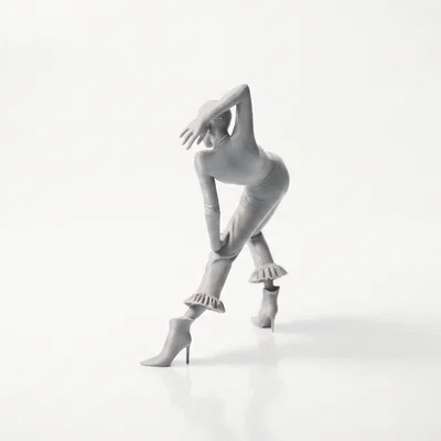 Mô hình tượng nữ thời trang Fashion Girl - File in 3D