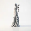 Mô hình tượng cô gái thời trang cao cấp in 3D tinh tế - Thumbnail 4