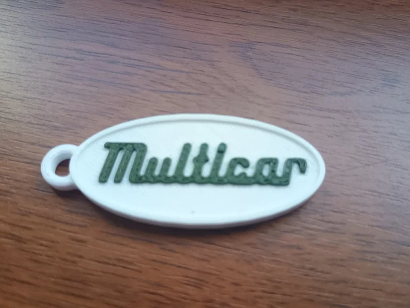 Móc khóa Multicar in 3D – Phụ kiện cá tính cho người đam mê xe - Image 1