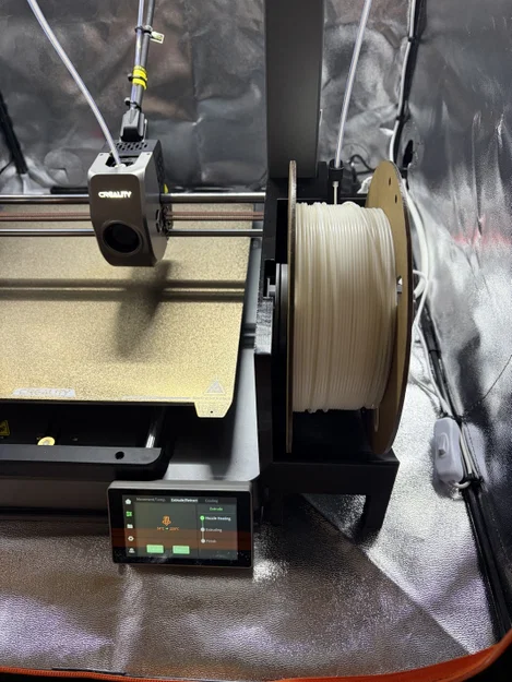 Giá đỡ cuộn nhựa cho Ender 3 V3 Plus dùng bánh xe Flashforge - Image 1