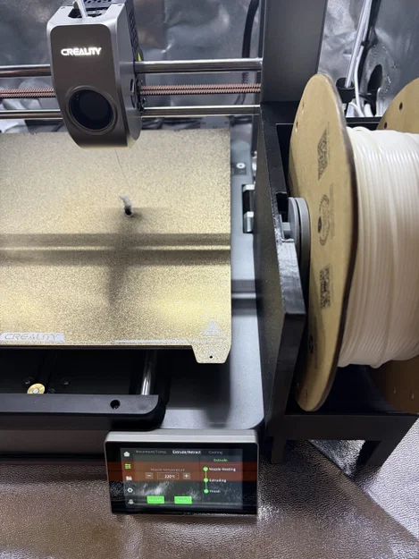 Giá đỡ cuộn nhựa cho Ender 3 V3 Plus dùng bánh xe Flashforge - Image 3