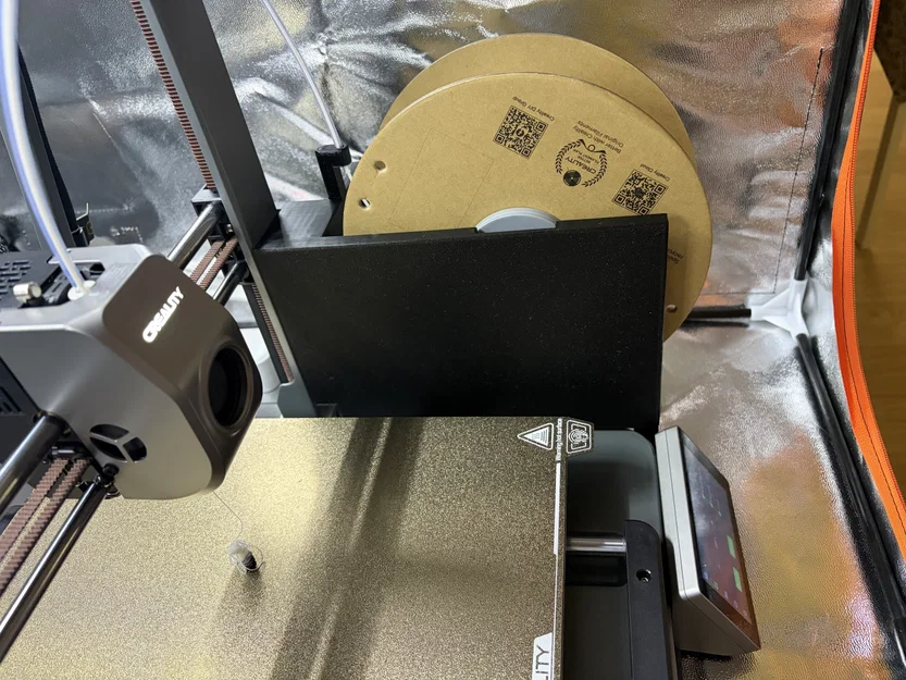 Giá đỡ cuộn nhựa cho Ender 3 V3 Plus dùng bánh xe Flashforge - Image 4