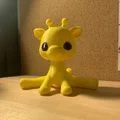 Mô hình in 3D chú hươu cao cổ xoạc chân đáng yêu (Giraffe doing the splits) - Thumbnail 1
