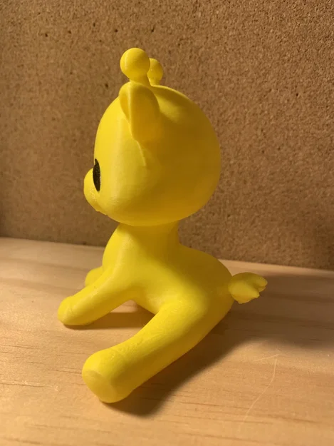 Mô hình in 3D chú hươu cao cổ xoạc chân đáng yêu (Giraffe doing the splits) - Image 2