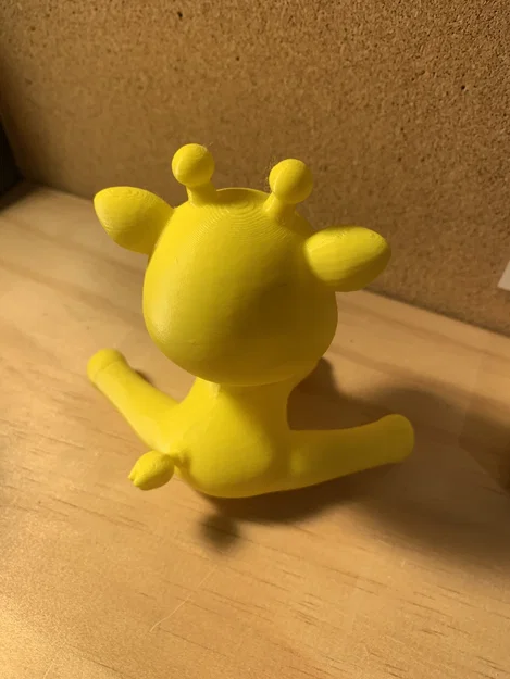 Mô hình in 3D chú hươu cao cổ xoạc chân đáng yêu (Giraffe doing the splits) - Image 3