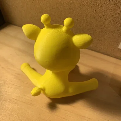 Mô hình in 3D chú hươu cao cổ xoạc chân đáng yêu (Giraffe doing the splits)