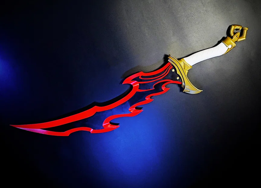 Mô hình in 3D Knight Killer Dagger từ Solo Leveling - Image 1