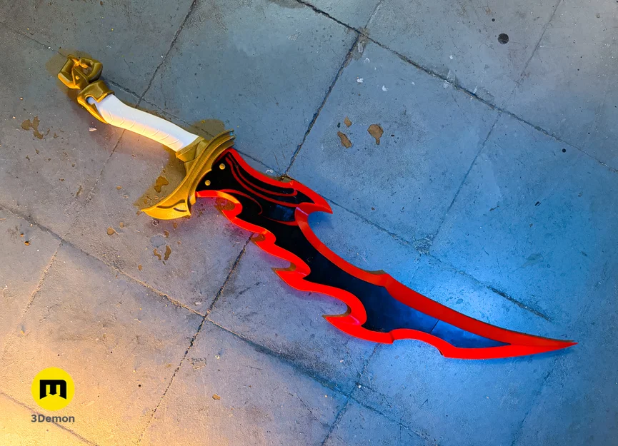 Mô hình in 3D Knight Killer Dagger từ Solo Leveling - Image 2