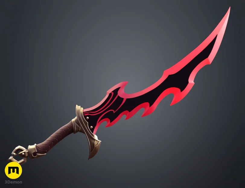 Mô hình in 3D Knight Killer Dagger từ Solo Leveling - Image 5