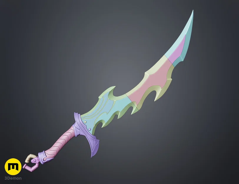 Mô hình in 3D Knight Killer Dagger từ Solo Leveling - Image 6