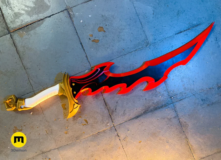 Mô hình in 3D Knight Killer Dagger từ Solo Leveling - Image 10